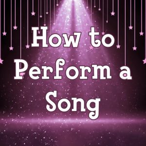 How to perform a song online vocal training course for kids